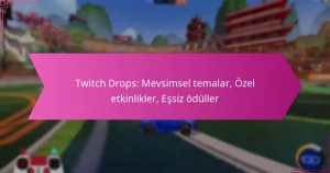 Read more about the article Twitch Drops: Mevsimsel temalar, Özel etkinlikler, Eşsiz ödüller