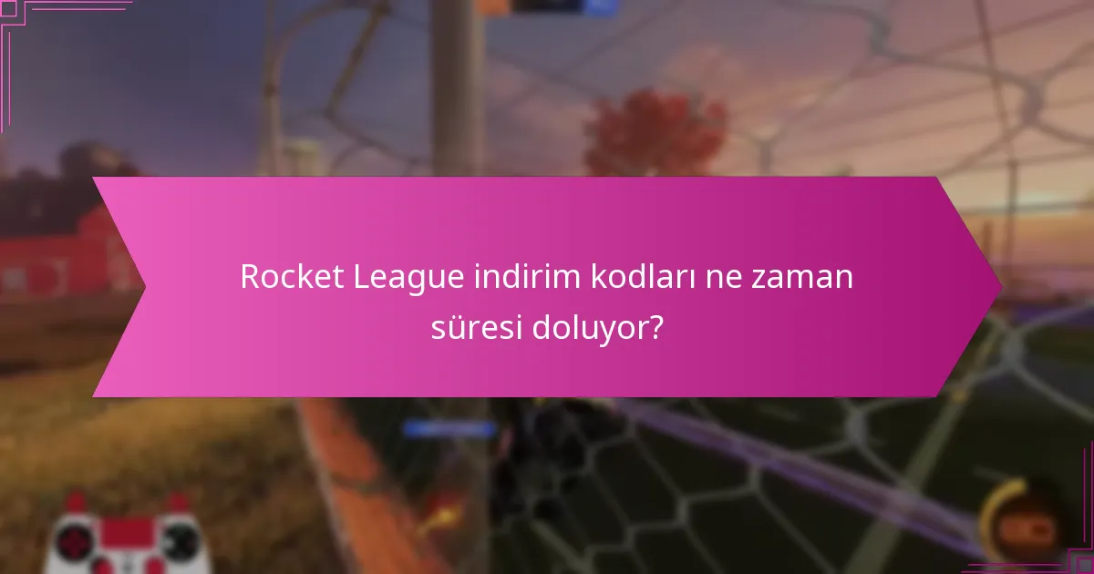 Rocket League için mevcut promosyon kodları nelerdir?